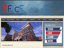 Tablet Screenshot of fccfayetteville.org